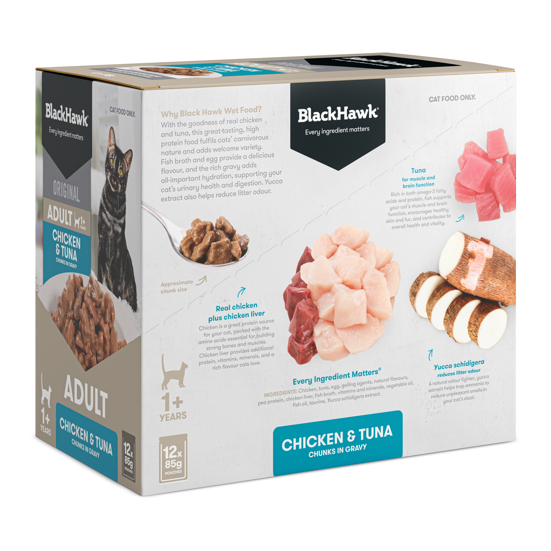 Wet Cat Food Chicken and Tuna