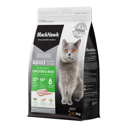 BH236 Original Cat Chicken Rice 3Kg Front 491X491